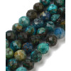 2,5mm - Chapelet pierre - chrysocolle