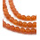 3mm - aventurine orange - Chapelet pierre