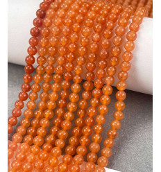 8mm - Chapelet pierre - aventurine rose