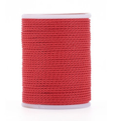 Fil de jade/nylon tressé - rose pâle