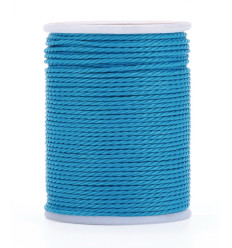 Fil de jade/nylon tressé - rose pâle
