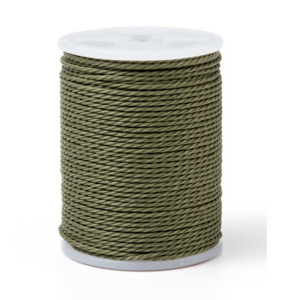 Fil de jade/nylon tressé - rose pâle