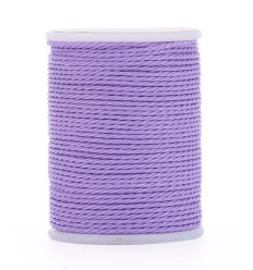 Fil de jade/nylon tressé - rose pâle