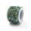Chaine perle coquillage bleu (10cm)