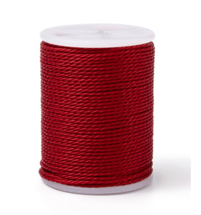 Fil de jade/nylon tressé - rose pâle