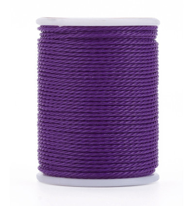 Fil de jade/nylon tressé - rose pâle