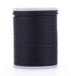Fil de jade/nylon tressé - rose pâle