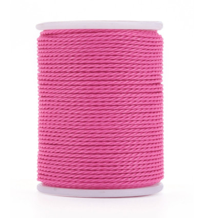 Fil de jade/nylon tressé - rose pâle