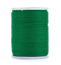 Fil de jade/nylon tressé - rose pâle