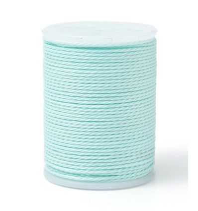 Fil de jade/nylon tressé - rose pâle