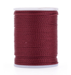 Fil de jade/nylon tressé - rose pâle