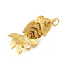 Pendentif pastille inoxydable poinçonnée