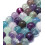 8mm - fluorite - Chapelet pierre