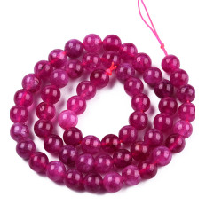 8mm - Chapelet pierre - quartz rose