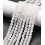 4x3mm - jade blanc - Chapelet pierre