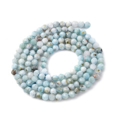 Chapelet pierre - jade teinté 4mm