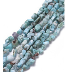 Chapelet pierre - jade teinté 4mm