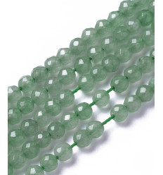 8mm - Chapelet pierre - aventurine rose