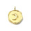 Ø12mm - Pendentif médaille lune