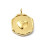 Ø12mm - Pendentif médaille coeur