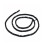 8mm - Chapelet pierre - obsidienne