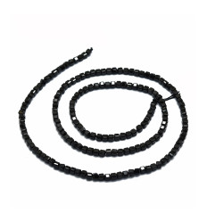 8mm - Chapelet pierre - obsidienne