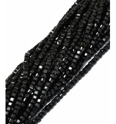 8mm - Chapelet pierre - obsidienne