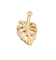 Pendentif feuille monstera