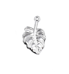 Pendentif feuille monstera