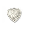 Pendentif pastille inoxydable poinçonnée