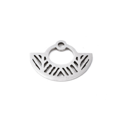 Pendentif cercle éventail inca
