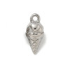 Pendentif oeil articulé + zircon vert