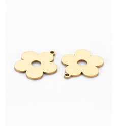 Pendentif grosse fleur 5 pétales