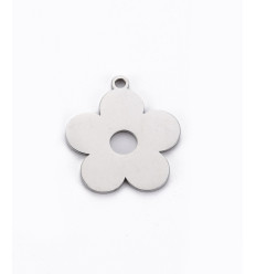 Pendentif grosse fleur 5 pétales