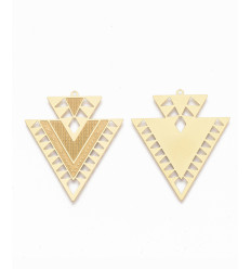 Pendentif triangle aztec