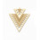 Pendentif triangle aztec