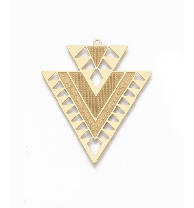 Pendentif triangle aztec