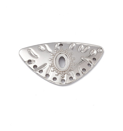 Pendentif triangle éventail 12 trous
