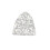 Pendentif arc plat martelé