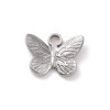 Pendentif oeil articulé + zircon vert