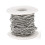 Chaine tiges torsadées - acier inoxydable (10 cm)