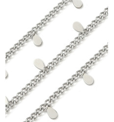 Chaine fine inoxydable (10cm)