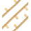 Chaine petites gouttes - acier inoxydable (10 cm)