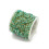 Chaine perles coquillages - acier inoxydable (10 cm)