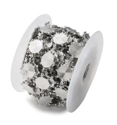 Chaine fine inoxydable (10cm)