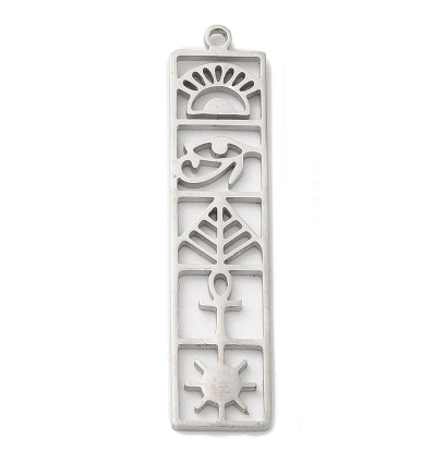 Pendentif plaque hiéroglyphe