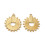 Pendentif cercle inca