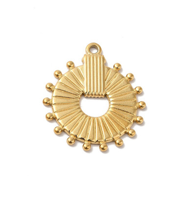 Pendentif cercle inca