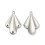 Pendentif triple feuille