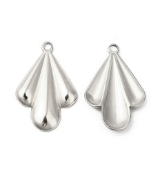 Pendentif triple feuille